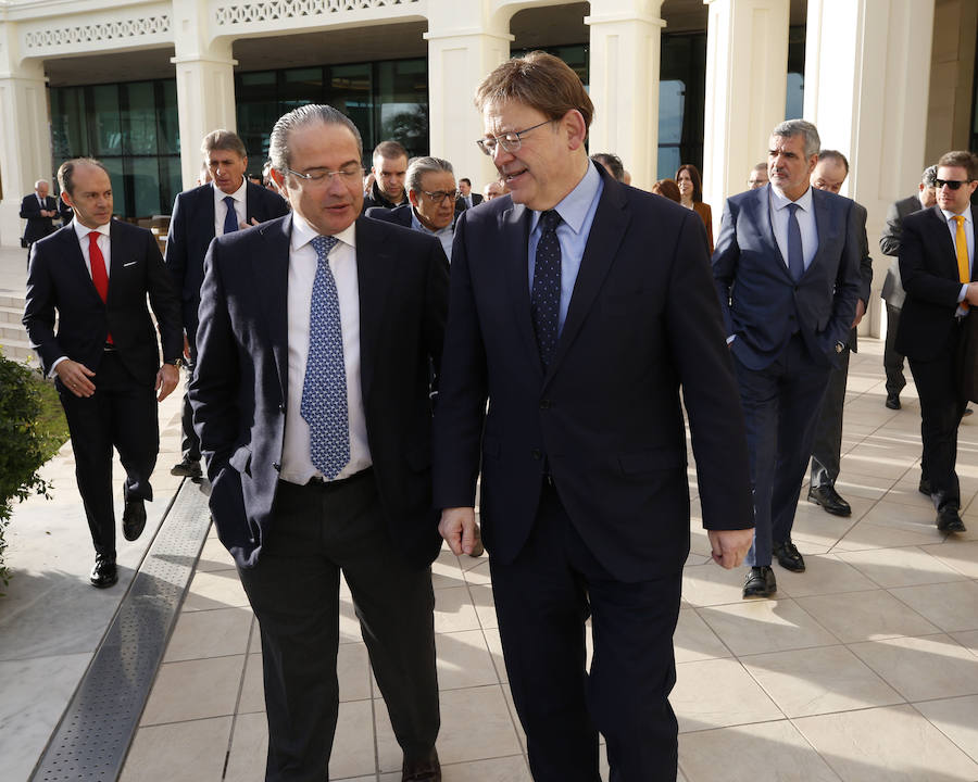 El ministro José Luis Ábalos ha repasado hoy los proyectos de su ministerio en la Comunitat Valenciana