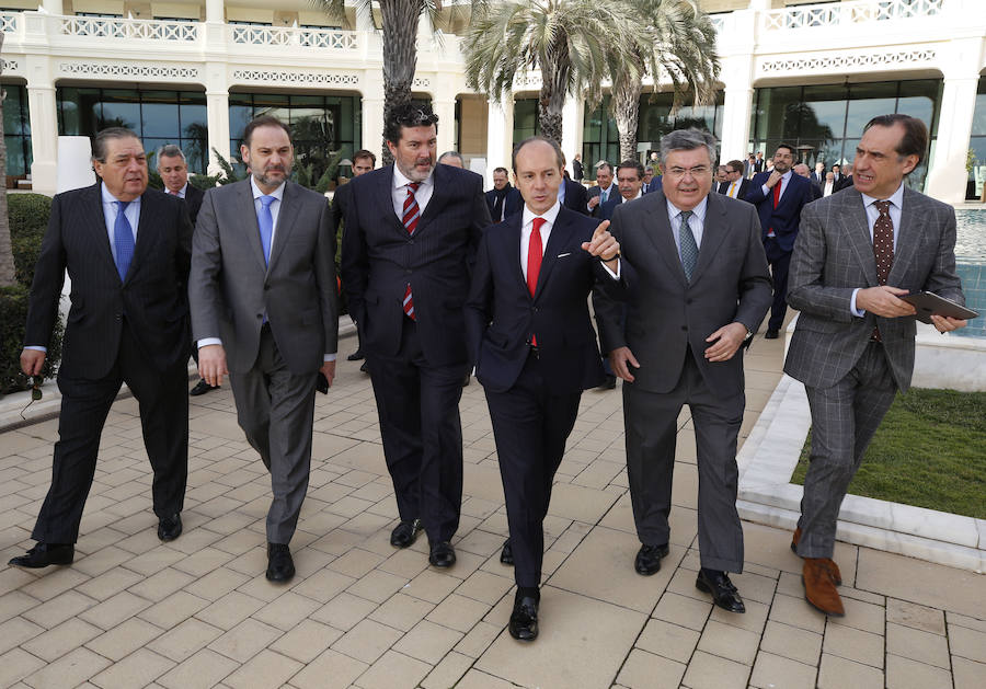 El ministro José Luis Ábalos repasa los proyectos del Ministerio de Fomento en la Comunitat Valenciana.