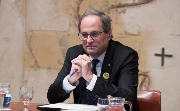 El presidente de la Generalitat, Quim Torra. 