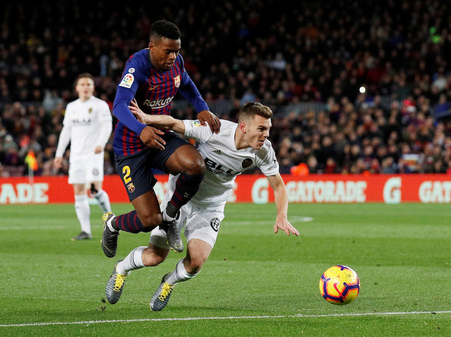 Estas son las imágenes que deja el partido de la jornada 22 de LaLiga en el Camp Nou