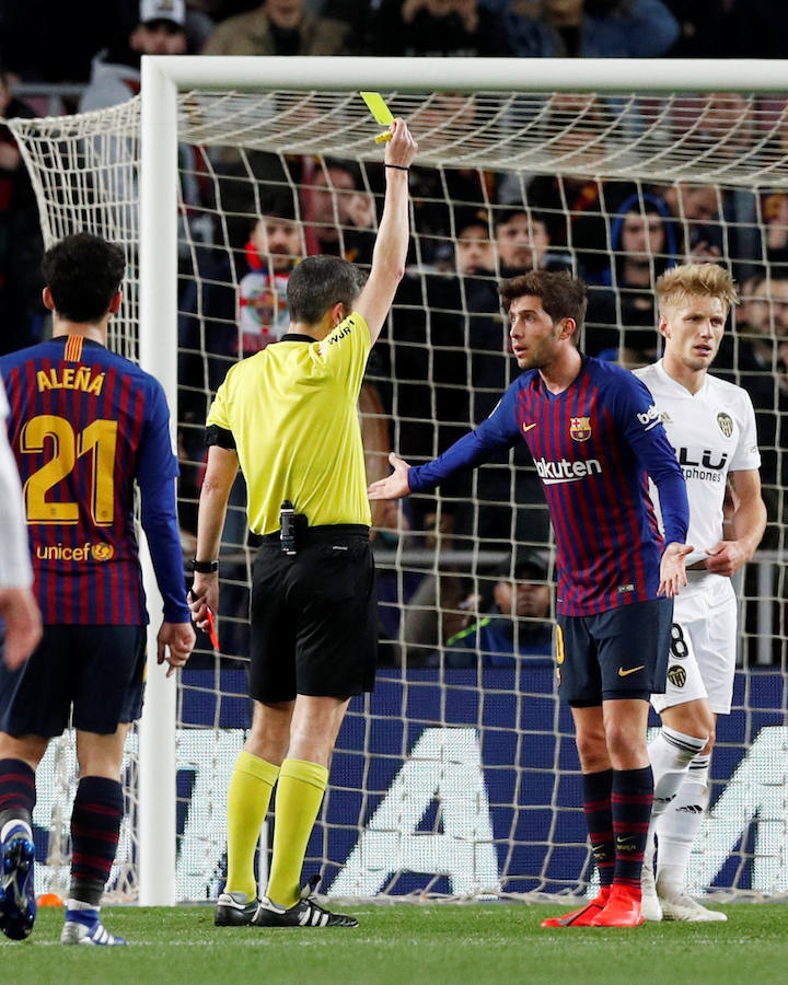 Estas son las imágenes que deja el partido de la jornada 22 de LaLiga en el Camp Nou