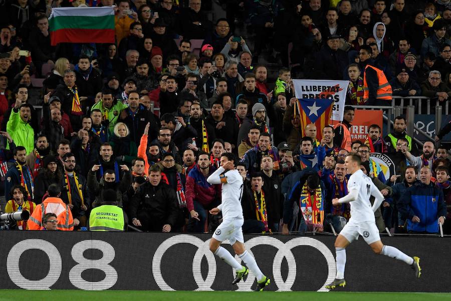 Estas son las imágenes que deja el partido de la jornada 22 de LaLiga en el Camp Nou