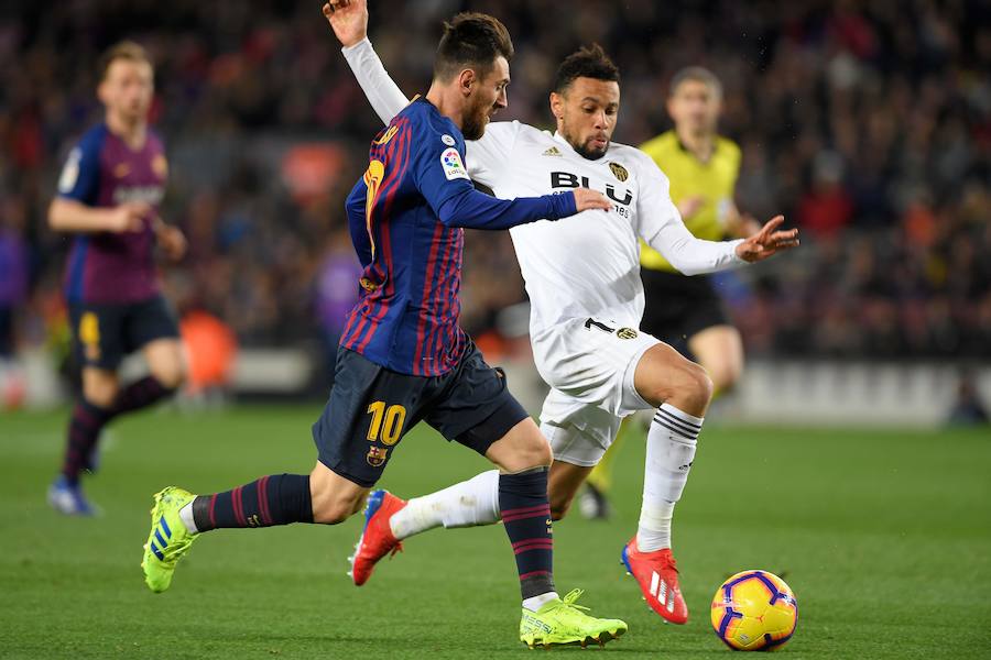 Estas son las imágenes que deja el partido de la jornada 22 de LaLiga en el Camp Nou