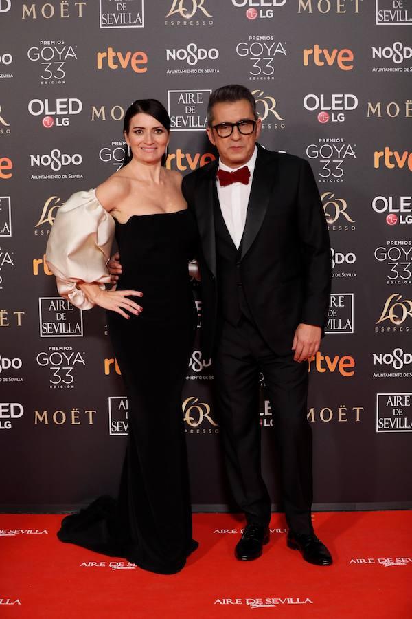 Los presentadores de los Premios Goya 2019, la actriz Silvia Abril y el humorista Andreu Buenafuente.