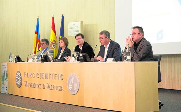 Acto de apertura en el Parc Científic de la Universitat de València.