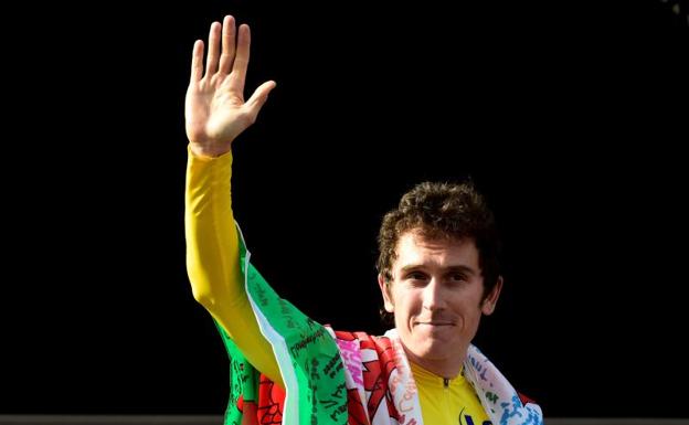 Geraint Thomas, el pasado mes de agosto. 