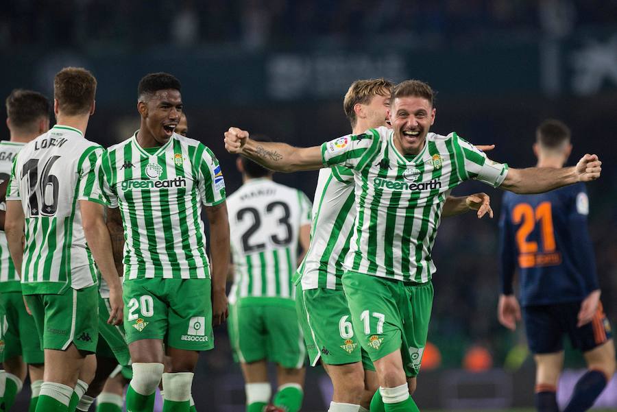 Estas son las imágenes que deja el partido de ida de semifinales de Copa del Rey en el Benito Villamarín