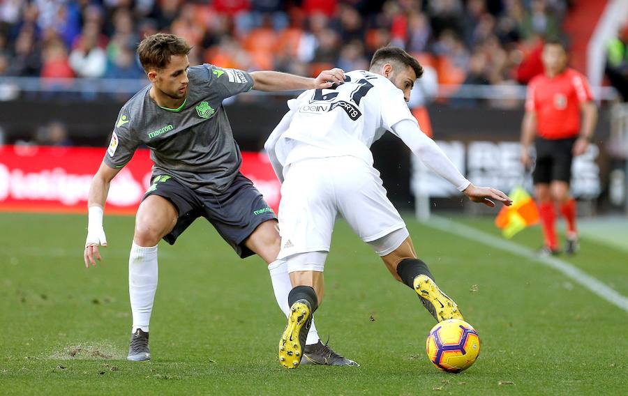 Estas son las imágenes que deja el partido de la jornada 23 de LaLiga en Mestalla