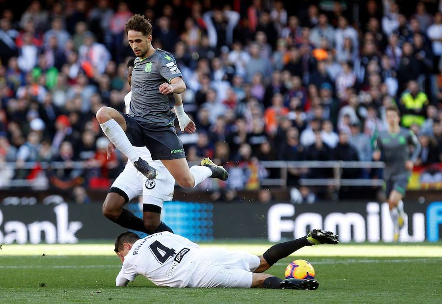 Estas son las imágenes que deja el partido de la jornada 23 de LaLiga en Mestalla