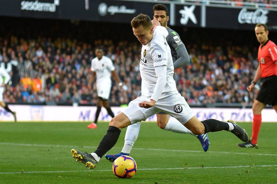 Estas son las imágenes que deja el partido de la jornada 23 de LaLiga en Mestalla