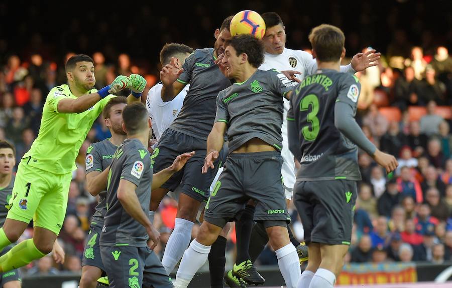 Estas son las imágenes que deja el partido de la jornada 23 de LaLiga en Mestalla