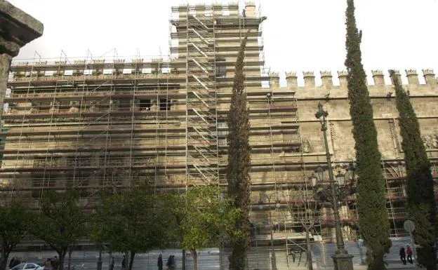 Restauración de la Lonja de Valencia.