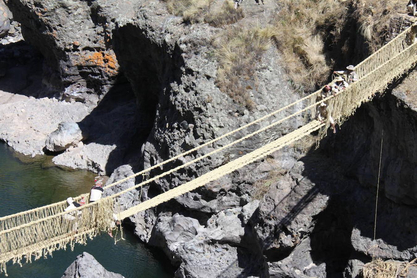 Puente Inca Q'eswachaka (Perú)