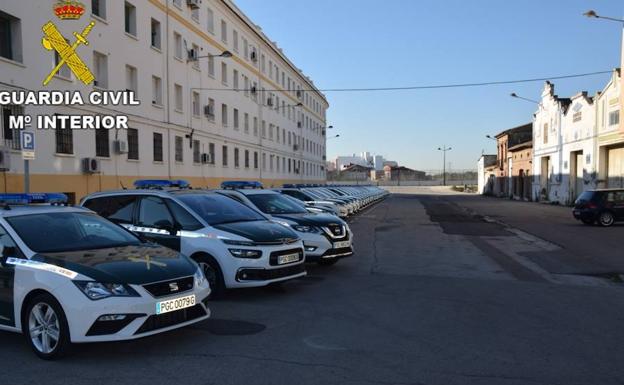 Los nuevos coches de la Guardia Civil 