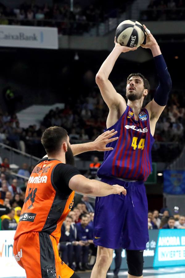 Las mejores imágenes del partido de cuartos de final disputado en el WiZink Center