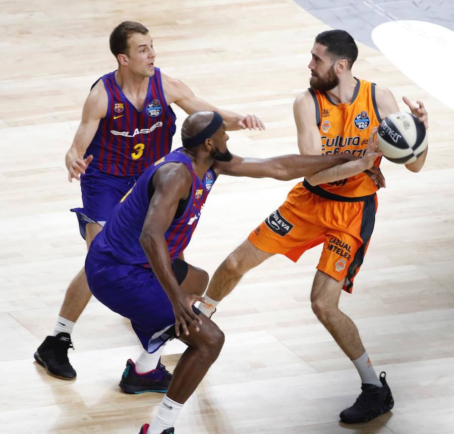 Las mejores imágenes del partido de cuartos de final disputado en el WiZink Center