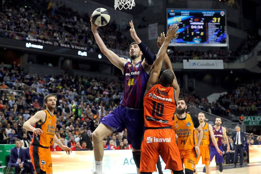 Las mejores imágenes del partido de cuartos de final disputado en el WiZink Center