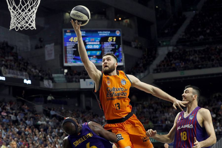 Las mejores imágenes del partido de cuartos de final disputado en el WiZink Center