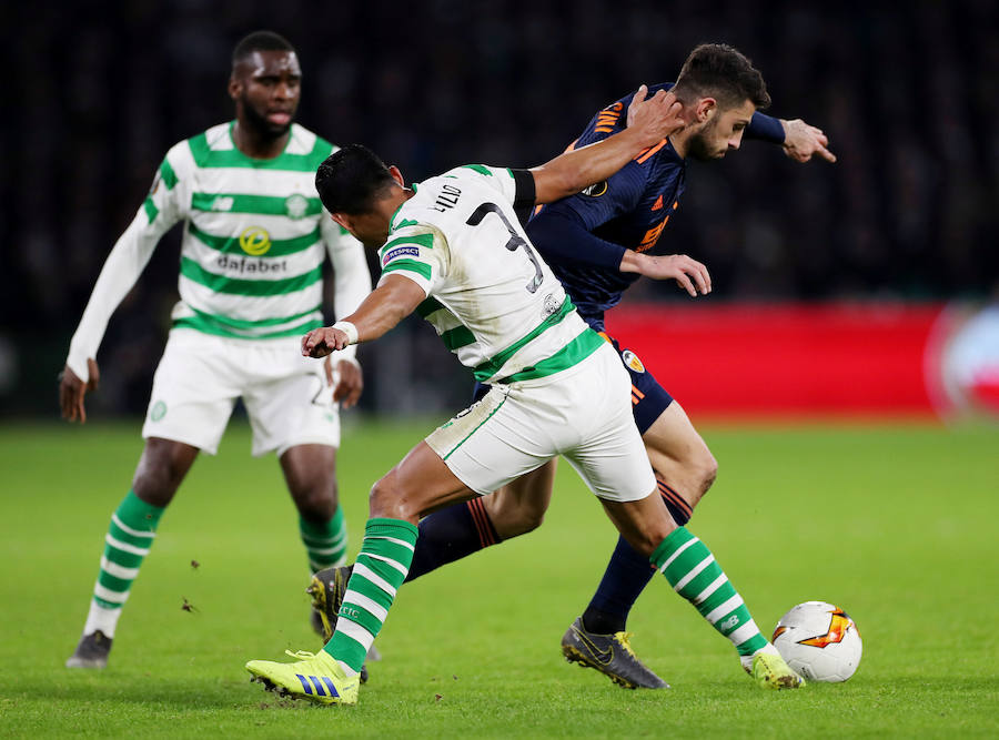 Fotos del partido Celtic- Valencia CF de la ida de dieciseisavos de final de la Europa League disputado en el Celtic Park.