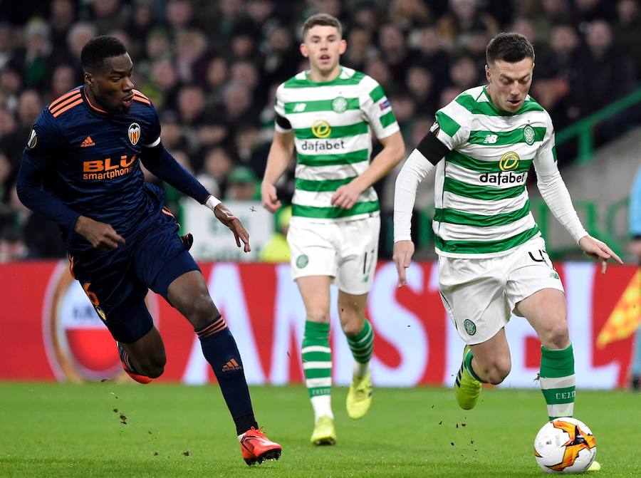 Fotos del partido Celtic- Valencia CF de la ida de dieciseisavos de final de la Europa League disputado en el Celtic Park.