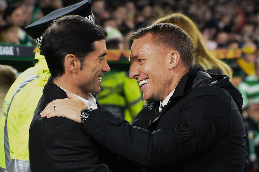 Fotos del partido Celtic- Valencia CF de la ida de dieciseisavos de final de la Europa League disputado en el Celtic Park.