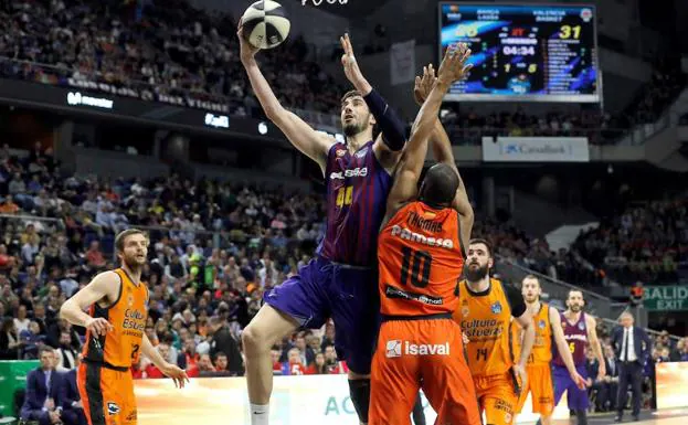 Barça Lassa-Valencia Basket.