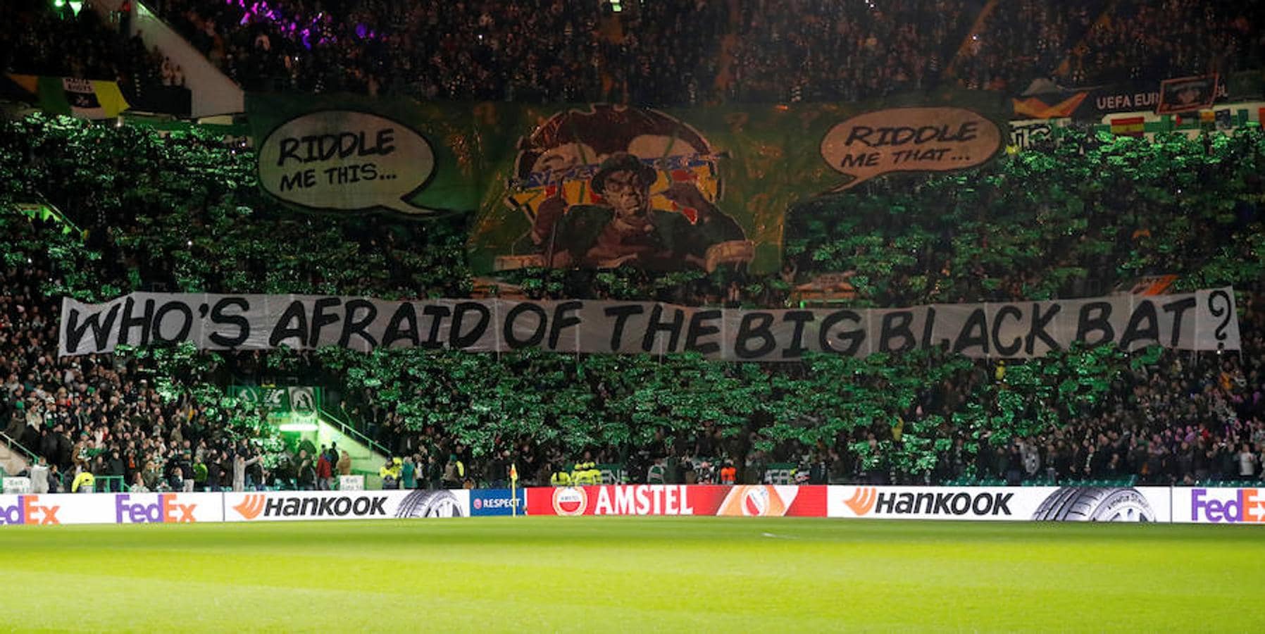 Fotos del partido Celtic- Valencia CF de la ida de dieciseisavos de final de la Europa League disputado en el Celtic Park.