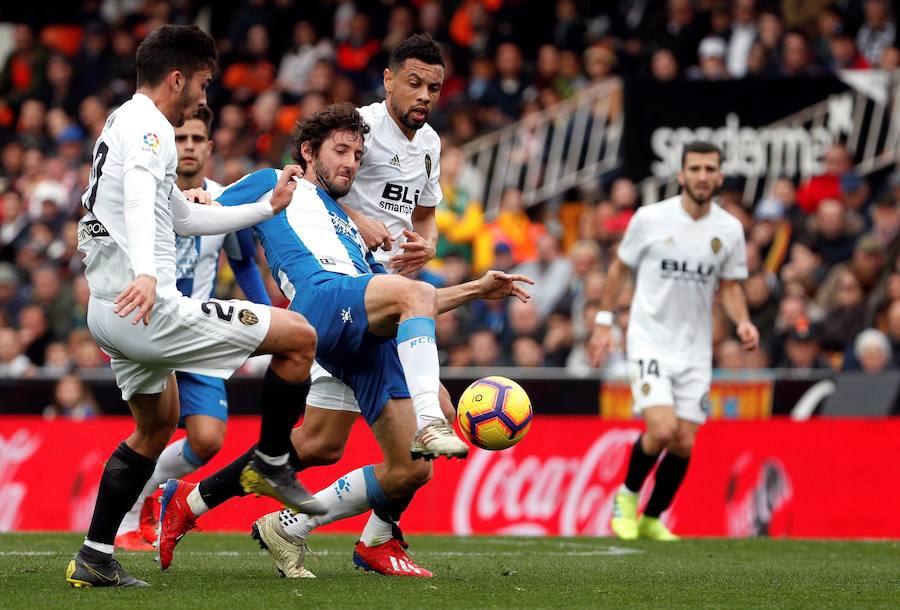 Estas son las mejores fotos del partido de la jornada 24 de LaLiga disputado en Mestalla