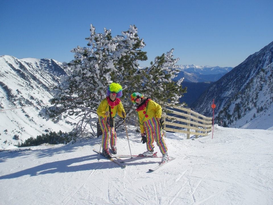 La fiesta de Carnaval se celebra cada año en las pistas de Baqueira