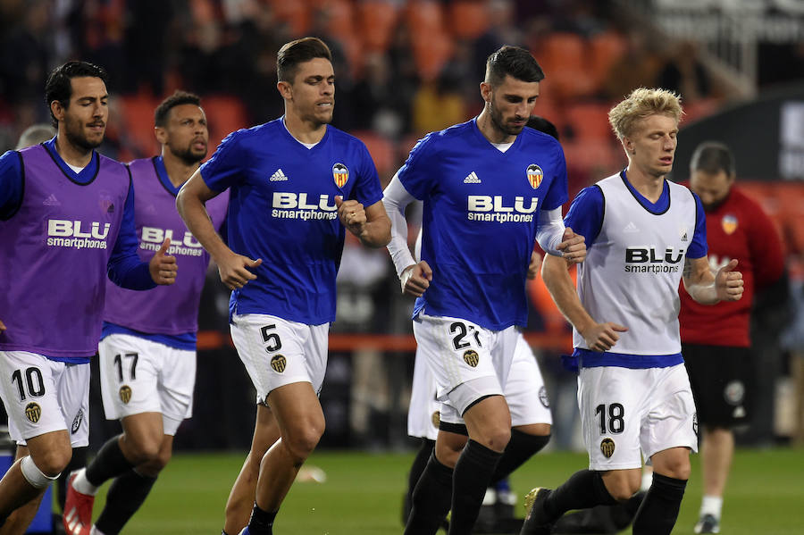 Las mejores imágenes del partido de vuelta de semifinales en Mestalla