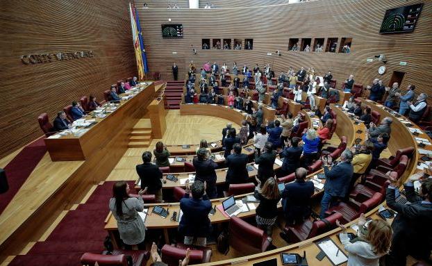 Pleno de Les Corts.