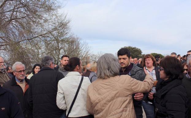 Emotiva despedida a José Pinto. 