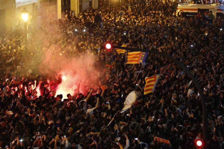 Fotos: La afición del Valencia toma Mestalla en la semifinal de Copa 2019