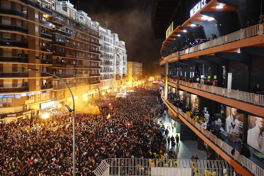 Fotos: La afición del Valencia toma Mestalla en la semifinal de Copa 2019