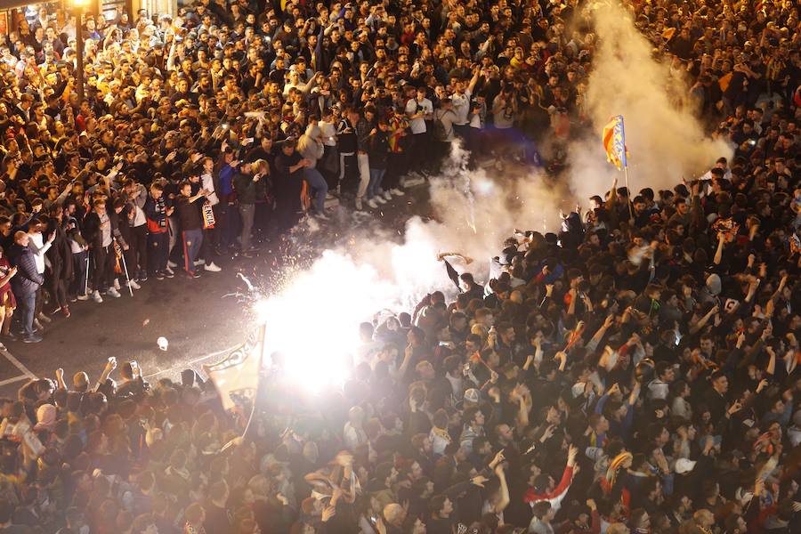 Fotos: La afición del Valencia toma Mestalla en la semifinal de Copa 2019