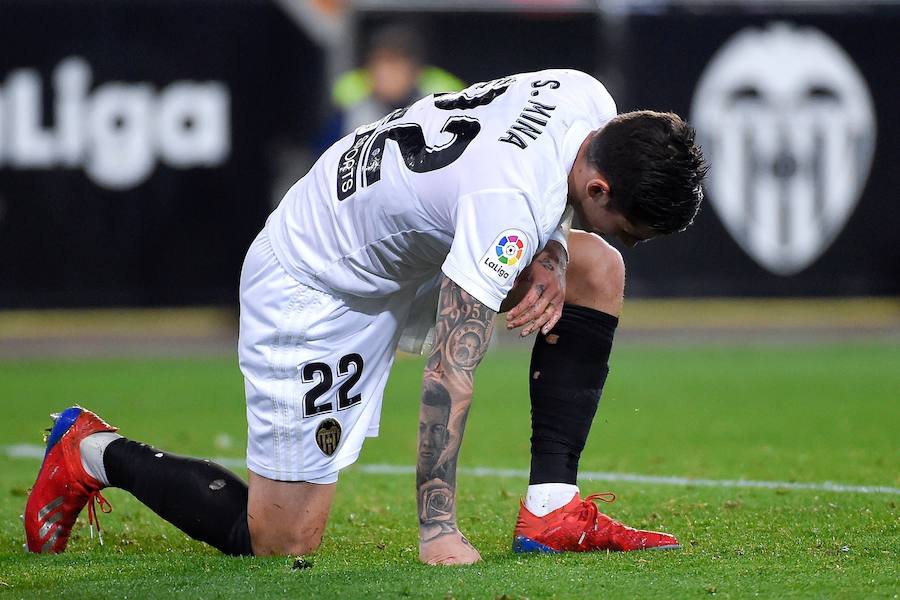 Estas son las mejores fotos del partido de la jornada 26 de LaLiga disputado en Mestalla