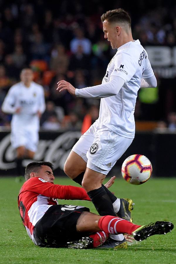 Estas son las mejores fotos del partido de la jornada 26 de LaLiga disputado en Mestalla