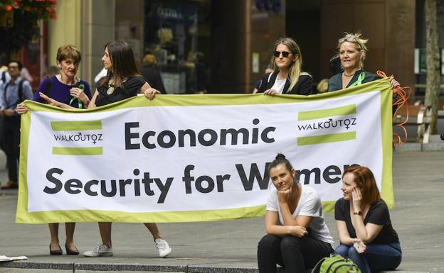 Manifestantes en Australia el pasado mes de diciembre. 