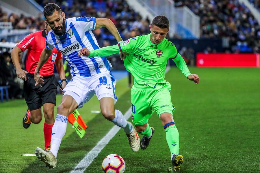 Las mejores fotos del partido de la jornada 26 de LaLiga en Butarque