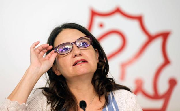 Mónica Oltra donará a una ONG la cantidad que le retendrían por la huelga feminista del 8-M