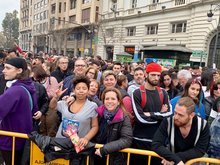 Fotos: Mascletà del 6 de marzo de las Fallas 2019. Porotecnia Pibierzo