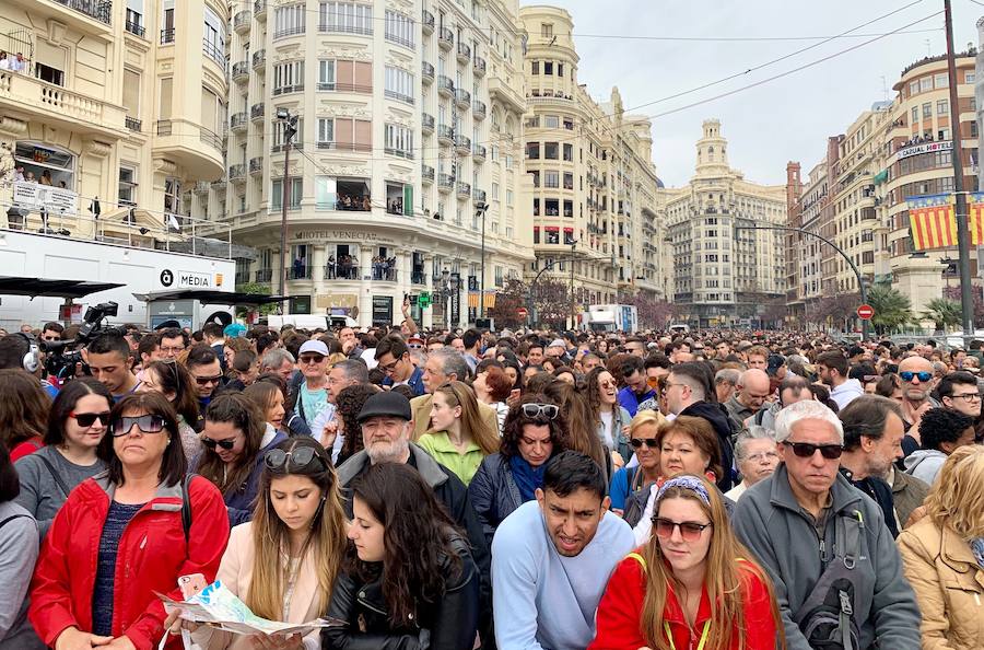 Fotos: Mascletà del 6 de marzo de las Fallas 2019. Porotecnia Pibierzo