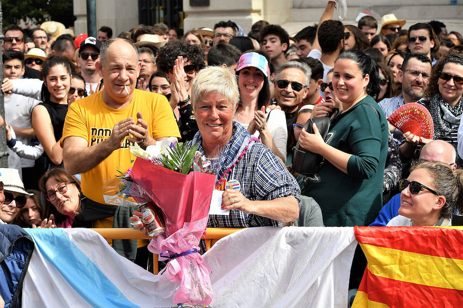 Fotos: Búscate en la mascletà del 8 de marzo de las Fallas 2019