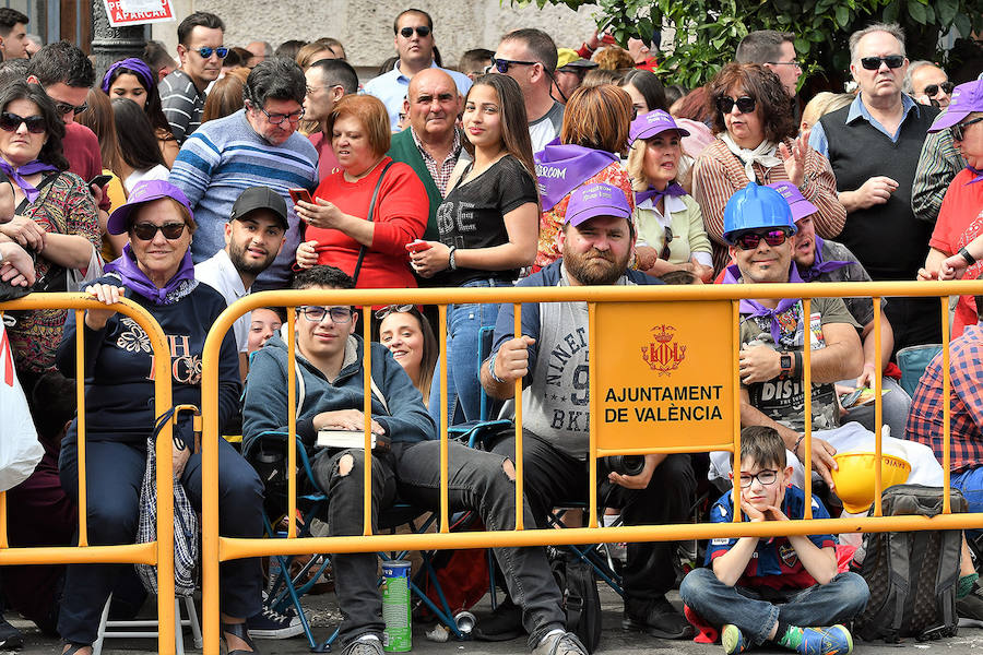 Fotos: Búscate en la mascletà del 8 de marzo de las Fallas 2019