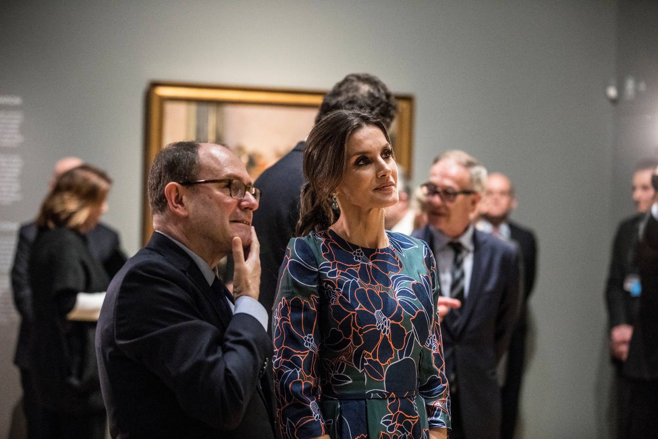 Fotos: La reina Letizia y el príncipe Carlos de Inglaterra inauguran exposición de Sorolla en la National Gallery