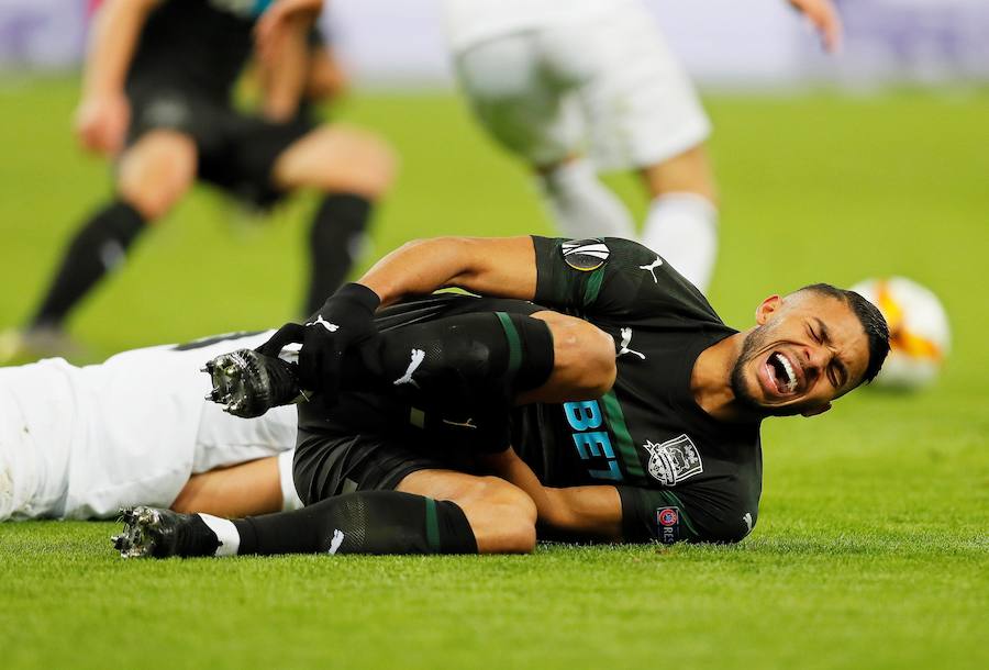 Estas son las fotos que deja el partido de vuelta de octavos de Europa League en el Estadio FC Krasnodar