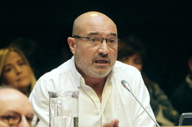 Xavier Rius, portavoz de Compromís en la Diputación de Valencia. 