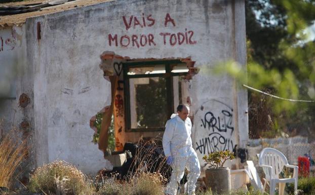 La casa de Godella donde vivía la familia. 