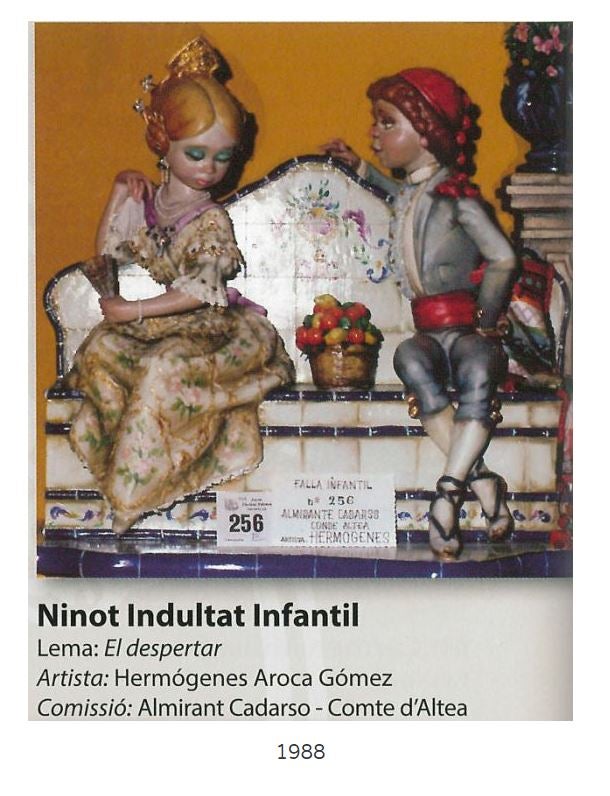 Conoce los ninot indultats infantiles de las Fallas desde 1963 hasta la actualidad. Las fotos de Junta Central Fallera muestran cómo han evolucionado los monumentos que se han salvado del fuego. 