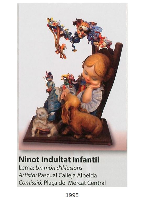 Conoce los ninot indultats infantiles de las Fallas desde 1963 hasta la actualidad. Las fotos de Junta Central Fallera muestran cómo han evolucionado los monumentos que se han salvado del fuego. 